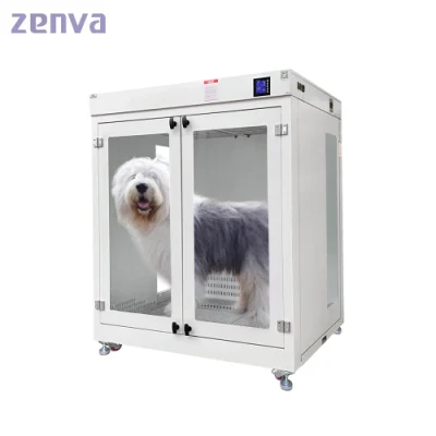 Suministros para mascotas, el más nuevo secador de pelo automático para mascotas, secador de pelo para mascotas, habitación con caja