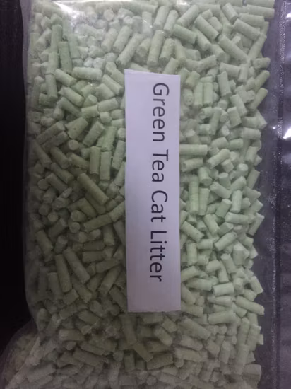 Arena para gatos de tofu de alta calidad, de aglomeración rápida y sin fondo pegajoso